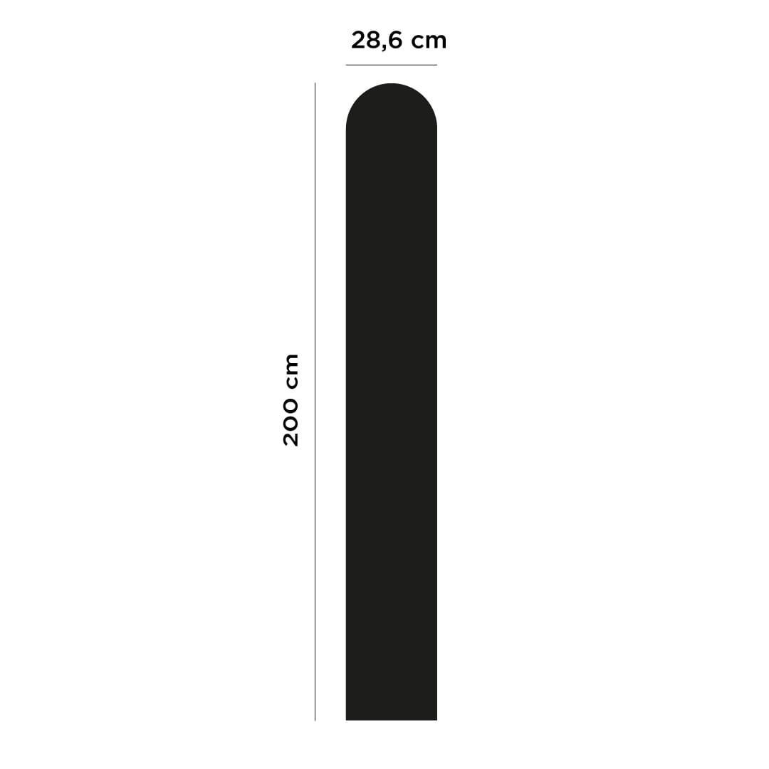 Tapet Magnetic Autoadeziv cu Margine Rotunjită Ferflex®, 2m x 28.6 cm - Imaginea 3