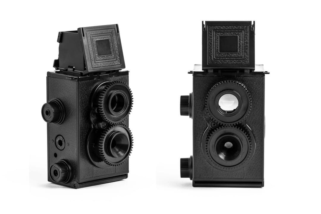 Kit DIY Aparat Foto Retro TLR 35mm EIGHT Innovation - Functional - Imaginea 4