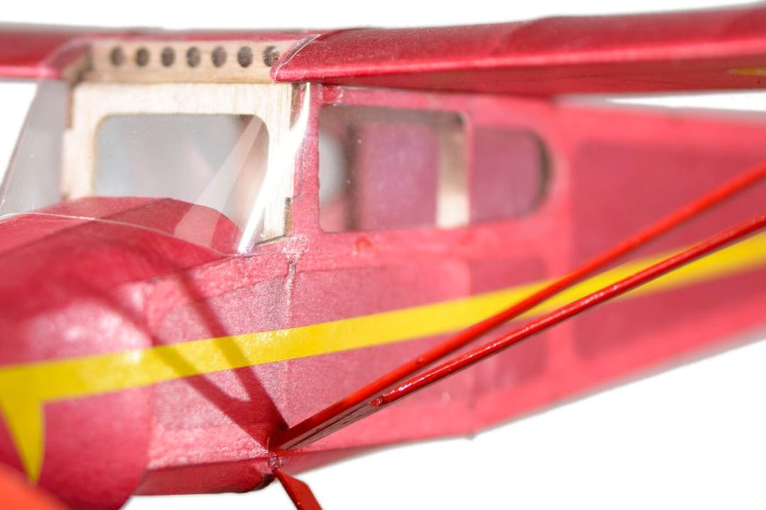 Kit Aeromodelism Vintage: Avion Cessna 140 (Anvergură 457 mm) - Imaginea 4