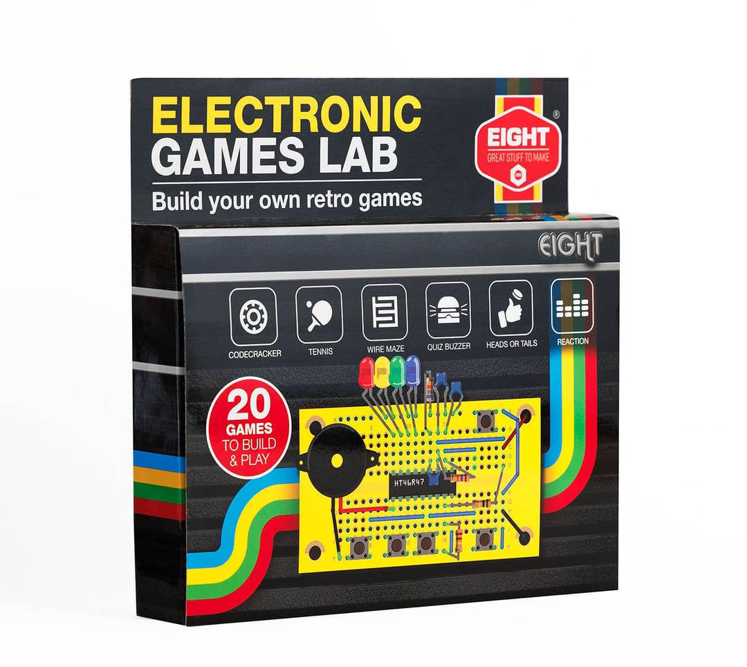 Electronic Games Lab – Kit DIY Jocuri Electronice Retro - Imaginea 4