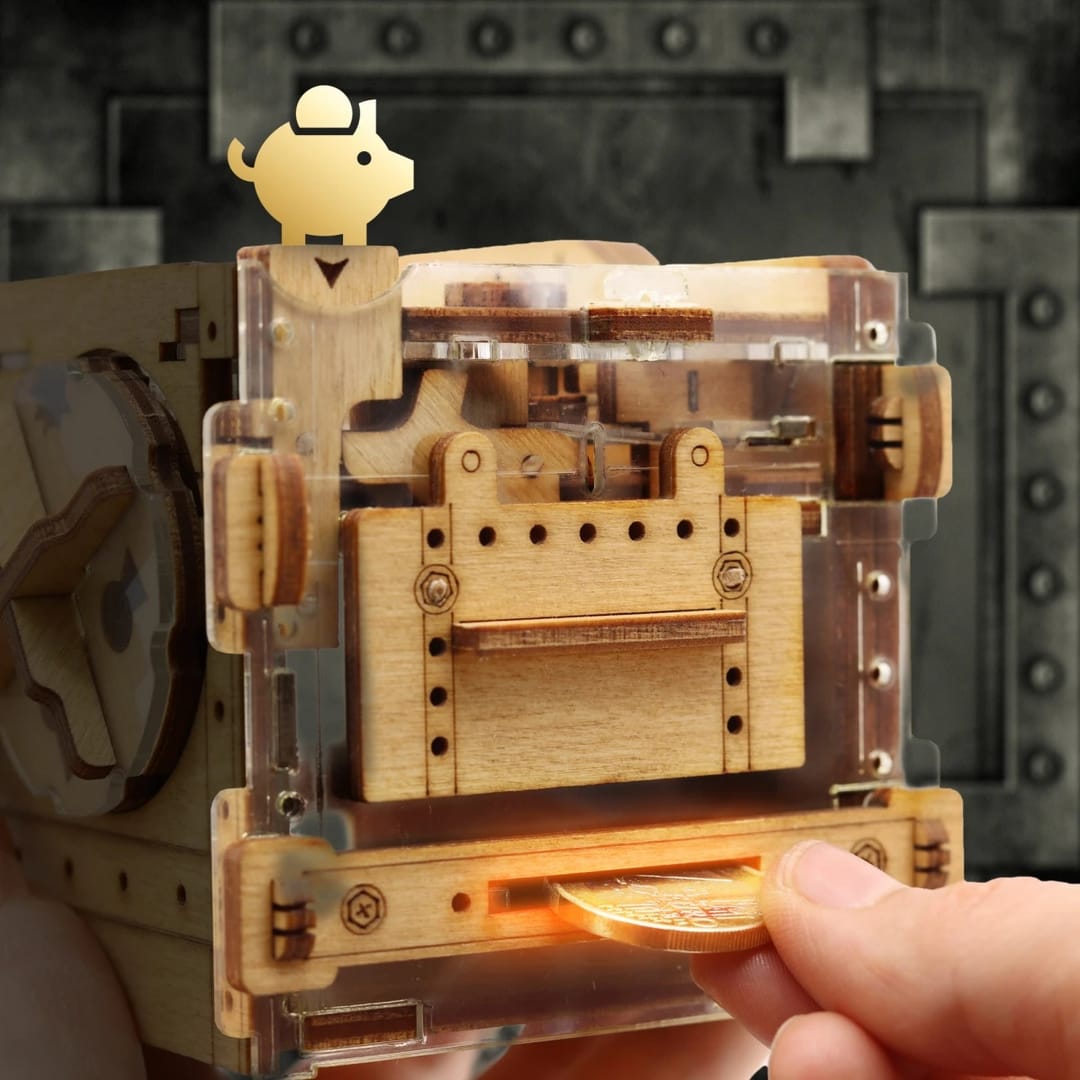 iDventure A-Maze-Ing Safe – Pusculita Puzzle și Labirint 2-în-1 - Imaginea 2