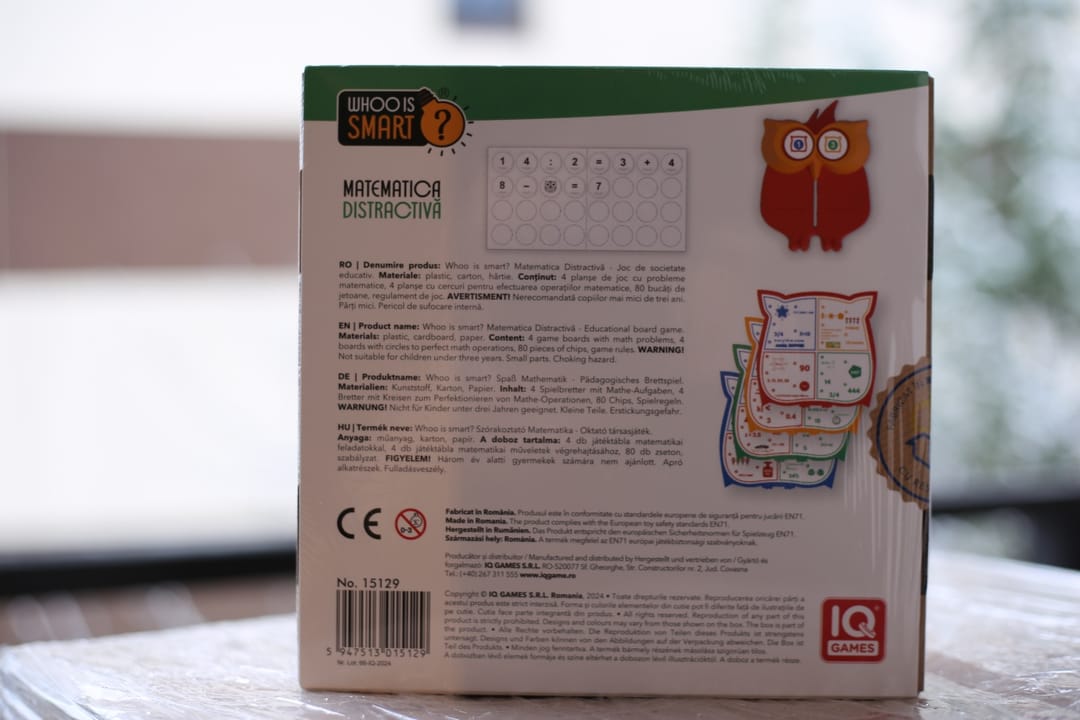 Joc Deico Games, WHOO IS SMART? Matematica distractiva - Imaginea 2