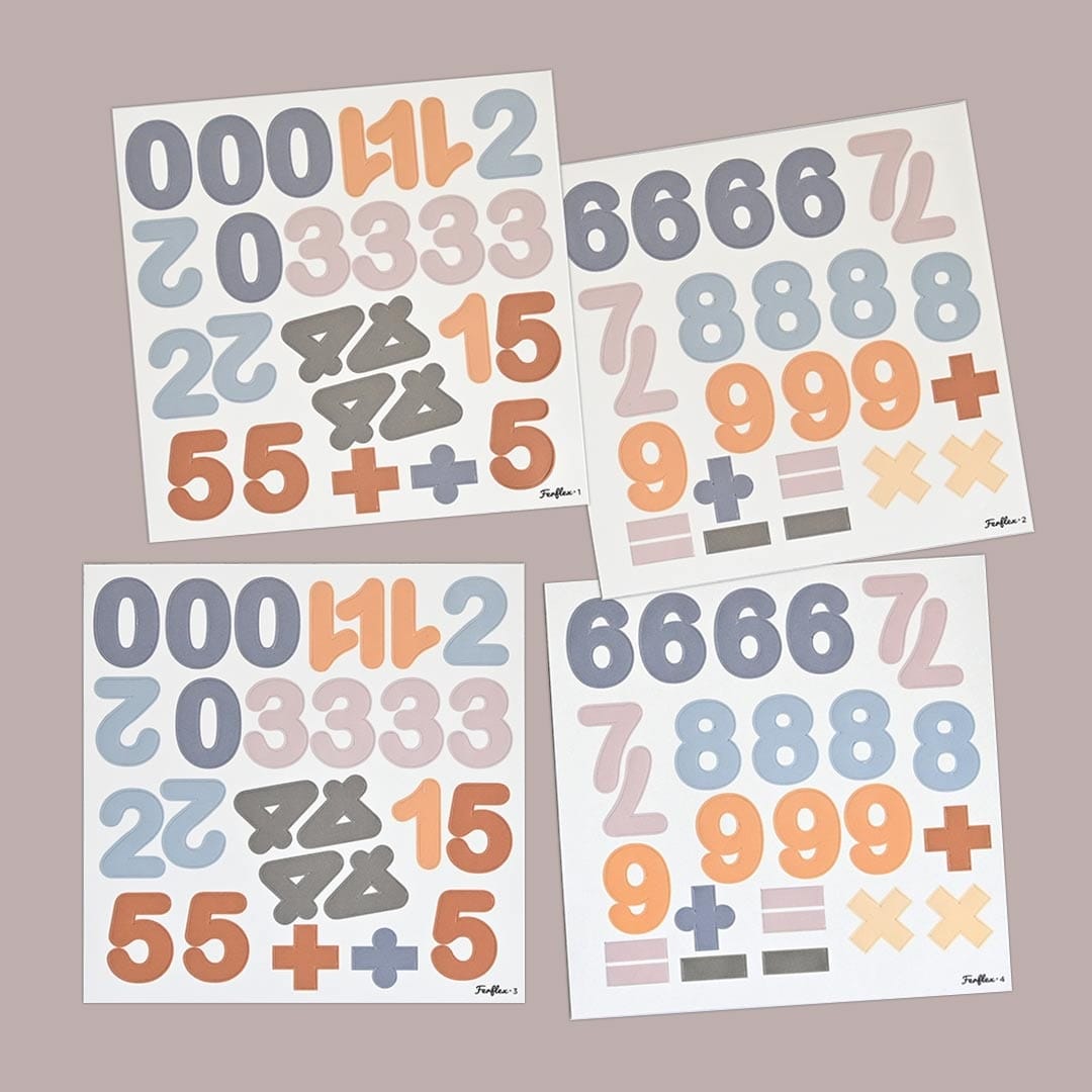 Joc cu Cifre Magnetice Ferflex® - Matematica Veselă (Set 100 piese) - Imaginea 5