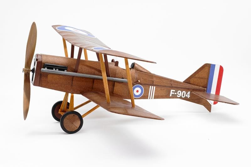 Kit Aeromodelism Vintage: Avion Biplan S.E.5a (Anvergură 406 mm) - Imagine principala