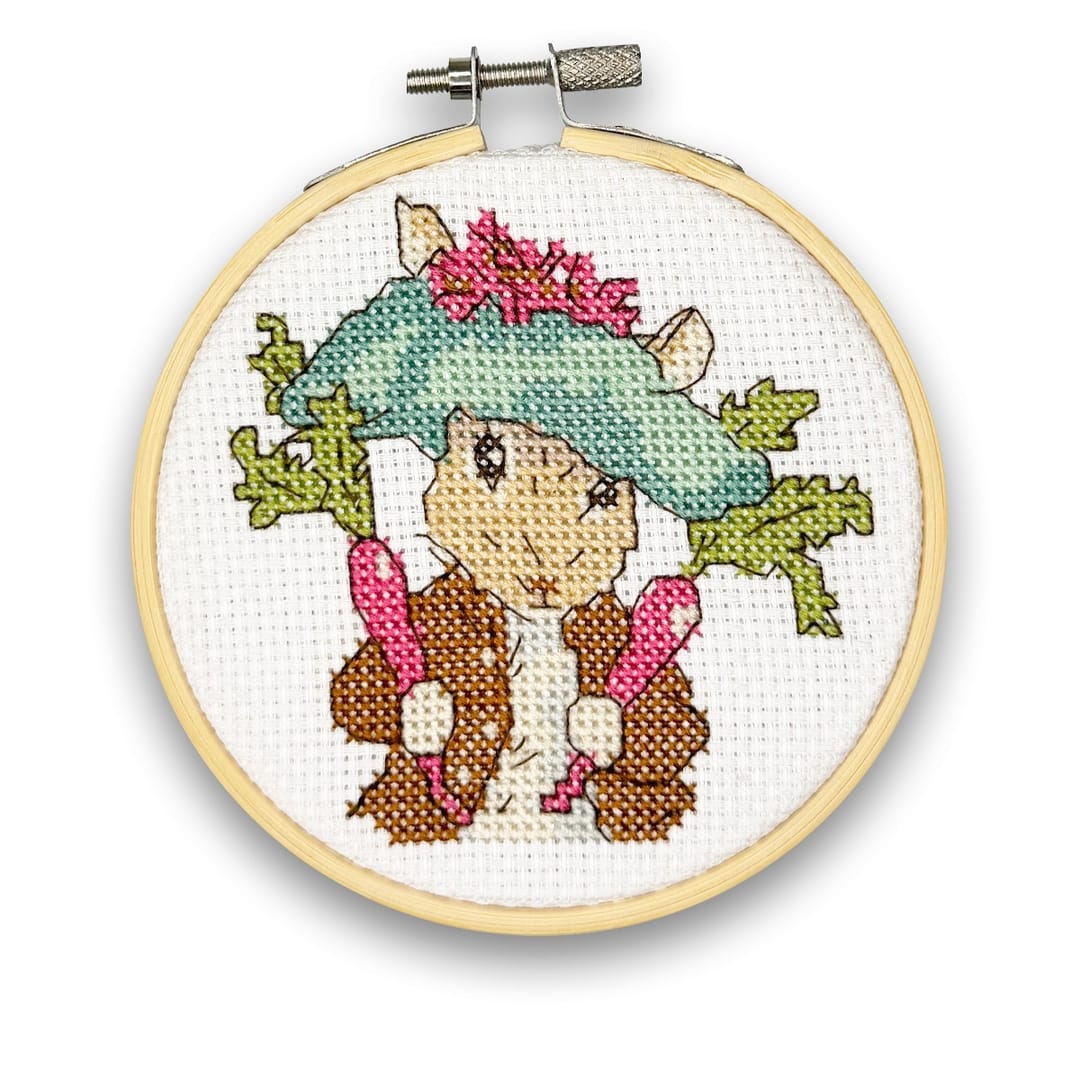Kit Mini Cross Stitch (Punct în Cruce) – Iepurașul Beatrix Potter - Imagine principala