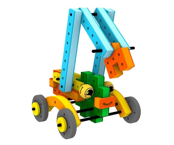 Set Construcție BAKOBA Combiner 65 Piese, Compatibile LEGO - Imaginea 4