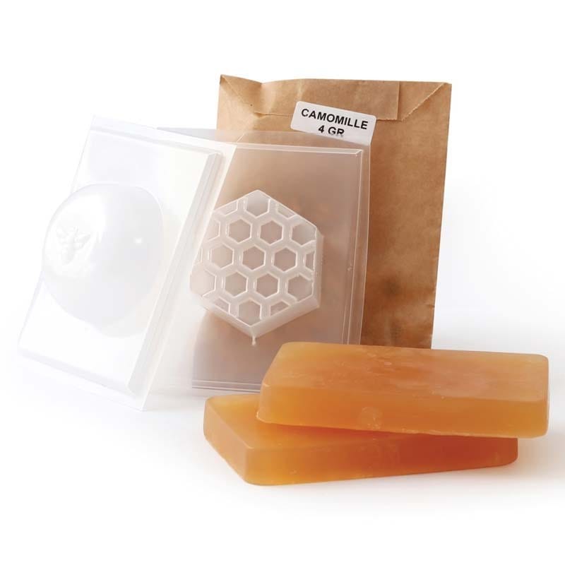 Kit DIY Săpunuri Artizanale cu Miere și Mușețel Graine Créative - Kit Creativ Creare Săpun - Imaginea 2