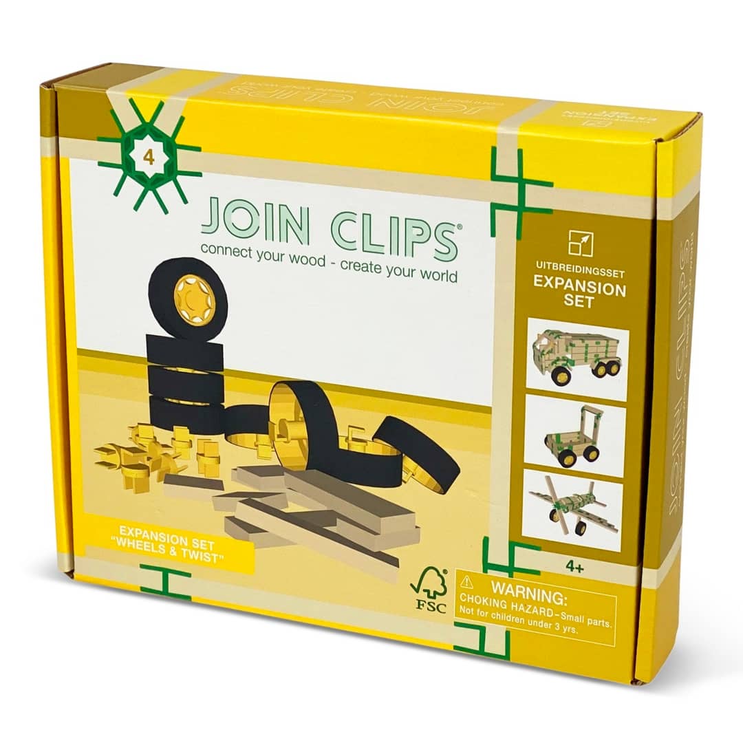 Set Extensie Join Clips – Roți și Axe pentru Construcții Mobile