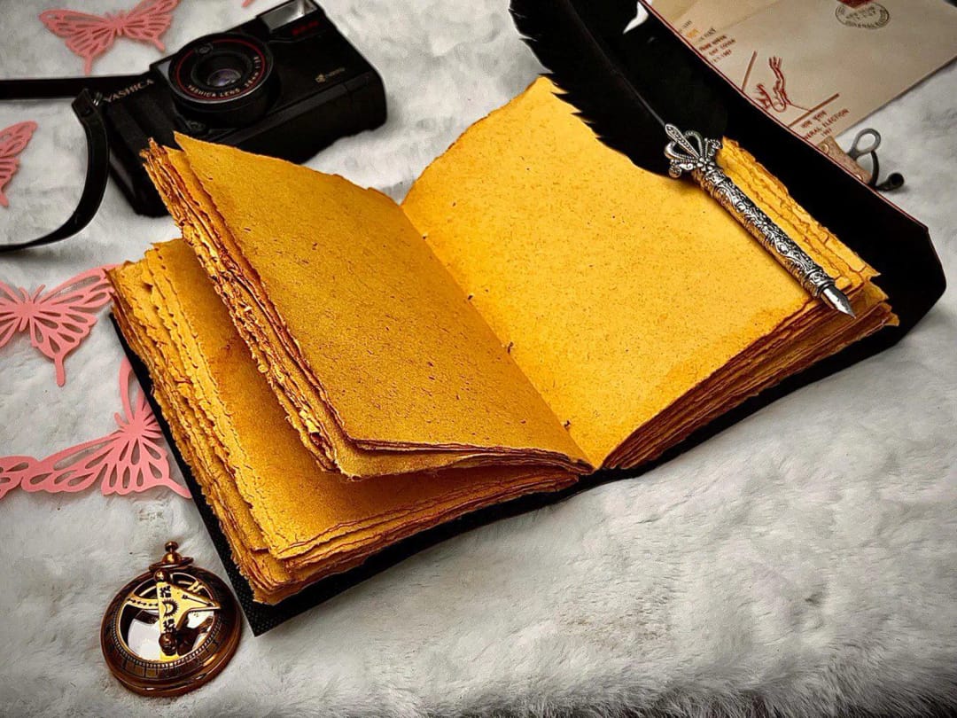 Jurnal Grimoire din Piele Harry Potter – Ediție de Colecție, Snitch Auriu 3D - Imaginea 2