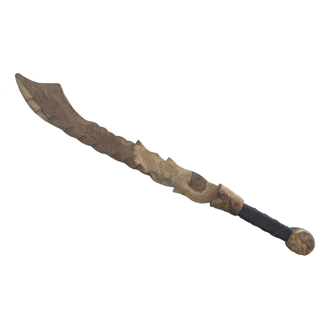 Sabie din Lemn pentru copii Atavik Saber, Sculptată Manual - Imaginea 1