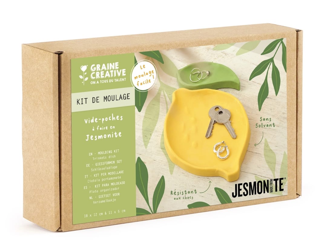 Kit de Creatie Tava "Lemon" pentru Bijuterii și Accesorii Jesmonite - Imagine principala