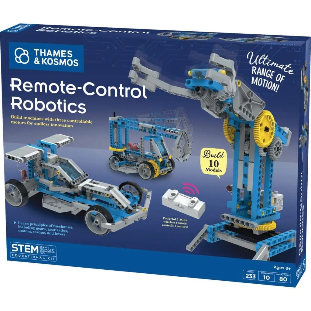 Kit Robot Creator cu Telecomandă Remote-Control Robotics - Thames & Kosmos, Kit STEM 10-în-1 - Imaginea 1